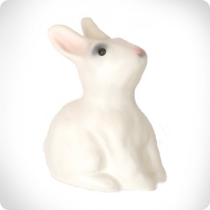 A rabbit shaped piggy bank