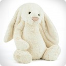 Doudou lapin crème Bashful