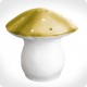 Gold mushroom night-light