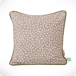 Coussin Dots gris