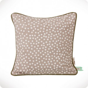 Dots grey cushion