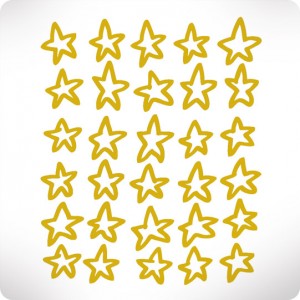 Basic gold stars