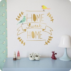 Home sweet home sticker