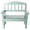 Banc en bois vert