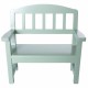 Banc en bois vert