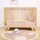 Lit Petipeton bois naturel 60x120 cm