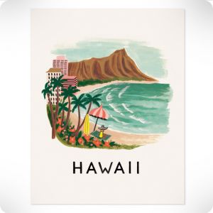 Affiche Hawaï