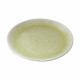 Glazed stoneware dessert plate