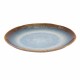 Glazed stoneware plate