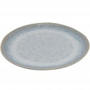 Large glazed stoneware plate