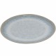 Large glazed stoneware plate