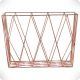 Panier rectangle cuivre