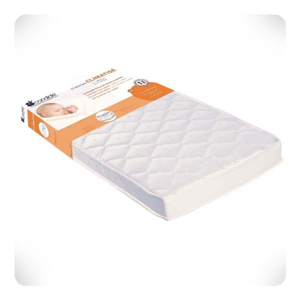 Matelas lit bébé 70x140x11 cm - Laurette