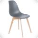 Elementary grey chair