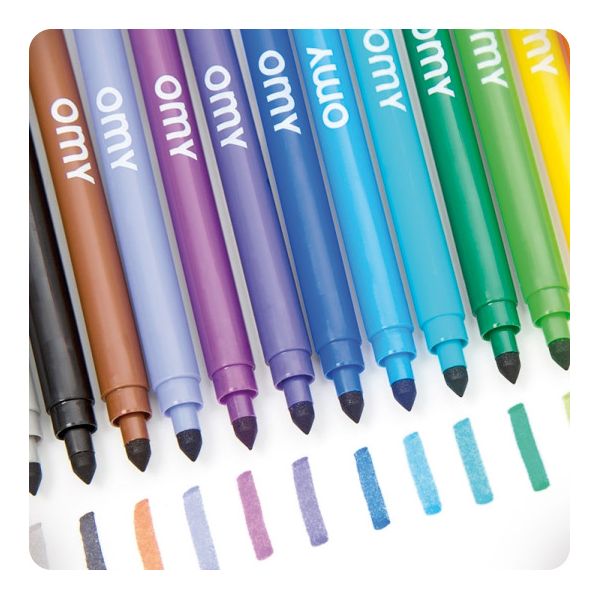 Ultra washable felt pens - Laurette