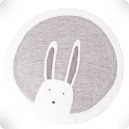 Rabbit round rug, diam. 120 cm